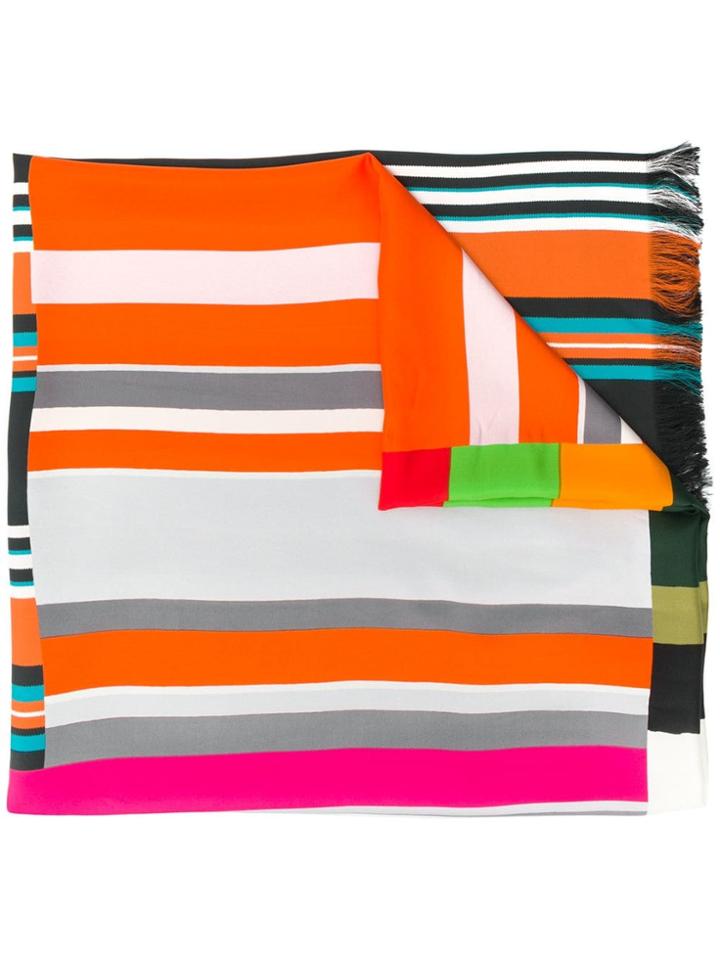 Pierre-louis Mascia Aloe Ultrawash Scarf - Orange