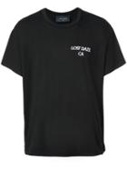 Lost Daze Logo Print T-shirt - Black
