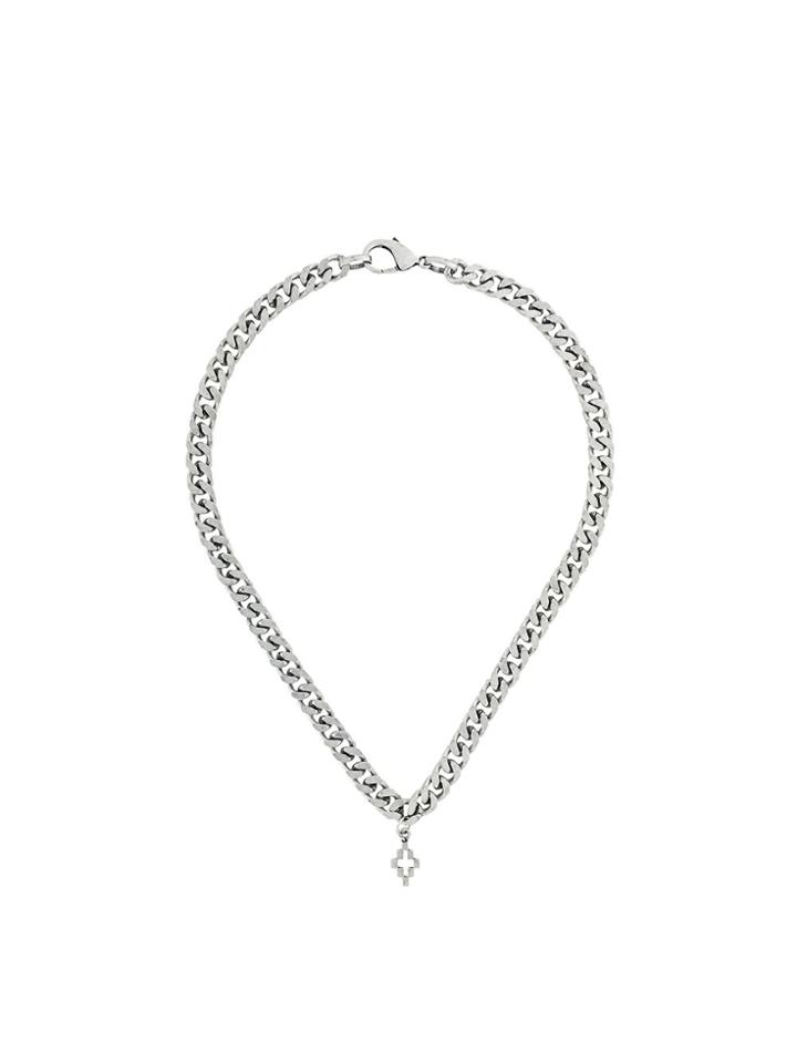 Marcelo Burlon County Of Milan Chunky Chain Necklace - Silver
