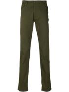 Moschino Straight Leg Trousers - Green