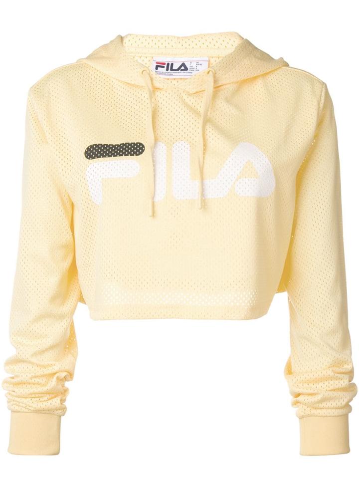 Fila Noemi Hooded Sweatshirt - Yellow