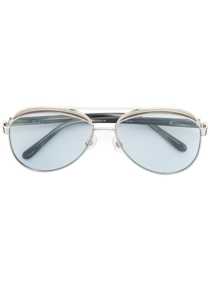 Linda Farrow Gallery N°21 Aviators - Grey