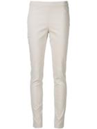 Twin-set Slim Fit Trousers, Women's, Size: M, Nude/neutrals, Viscose/polyamide/spandex/elastane