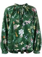 Zadig & Voltaire Printed Blouse - Green