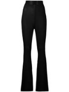Ellery Flared Trousers, Women's, Size: Medium, Black, Rayon
