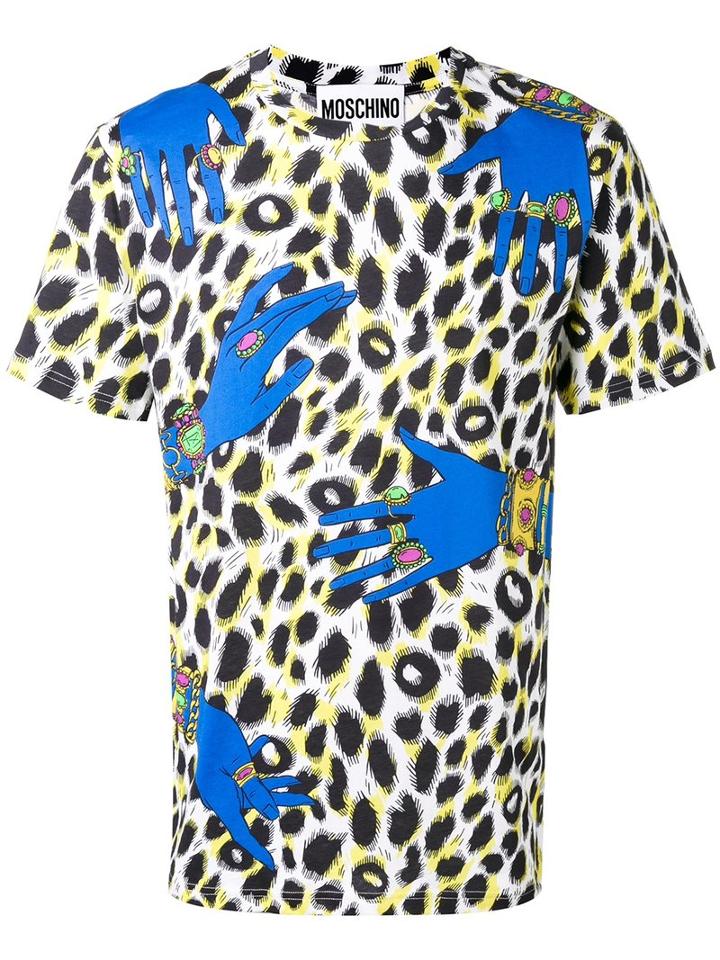 Moschino Hands On T-shirt, Men's, Size: Medium, Cotton