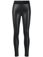 No Ka' Oi Metallic Performance Leggings - Black