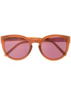 Linda Farrow Philip Lim 130 Sunglasses - Brown