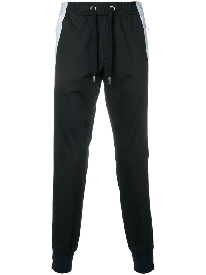 Dolce & Gabbana Zipped Track Pants - Blue
