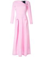 Roland Mouret Eady Maxi Dress - Pink