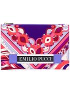 Emilio Pucci Abstract Print Flat Clutch - Pink