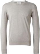 Brunello Cucinelli Crew Neck Jumper, Men's, Size: 56, Nude/neutrals, Cotton