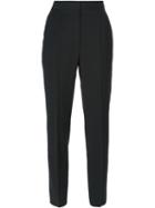 Dolce & Gabbana Tailored Trousers, Women's, Size: 46, Black, Spandex/elastane/virgin Wool