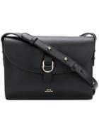 A.p.c. Adjustable Strap Shoulder Bag - Black