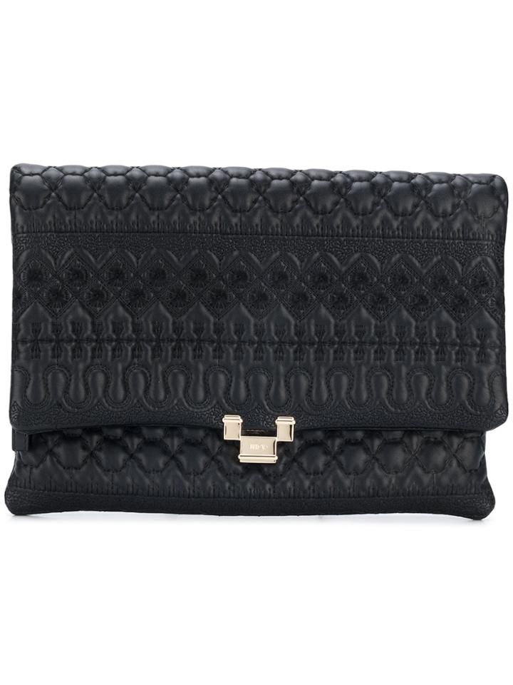 Red Valentino Flap Clutch - Black