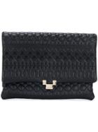 Red Valentino Flap Clutch - Black