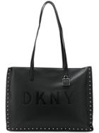 Dkny Dkny R83an666 Bbl Blk Black Leather/fur/exotic Skins->leather