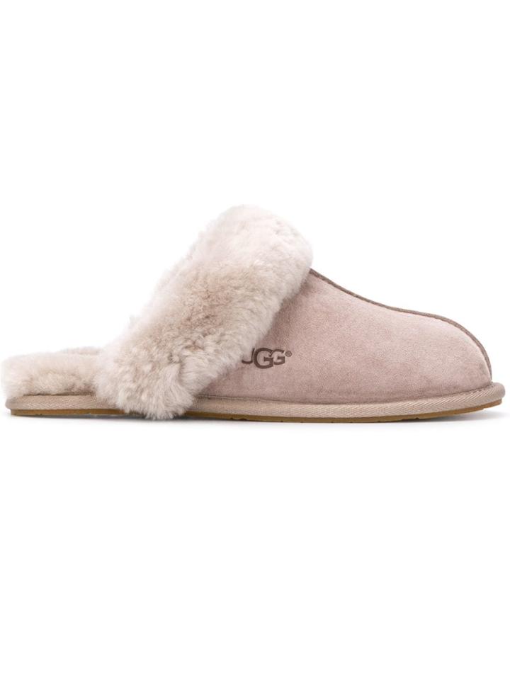 Ugg Australia Fur Lined Slippers - Neutrals