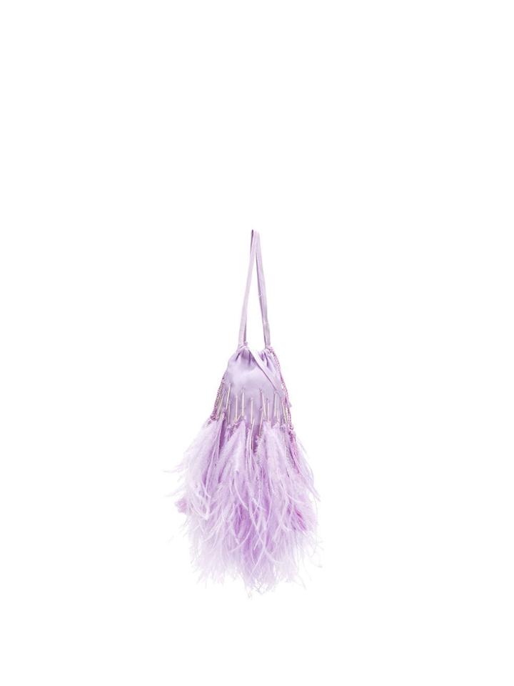 Attico Drawstring Handbag - Purple