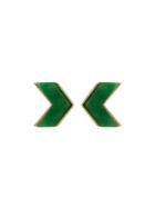 Wouters & Hendrix Quartzite Stud Earrings - Gold