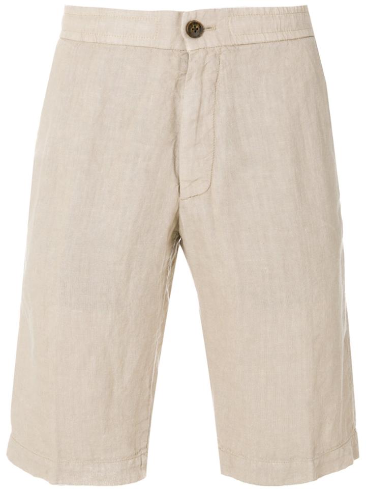 Z Zegna Chino Shorts - Nude & Neutrals