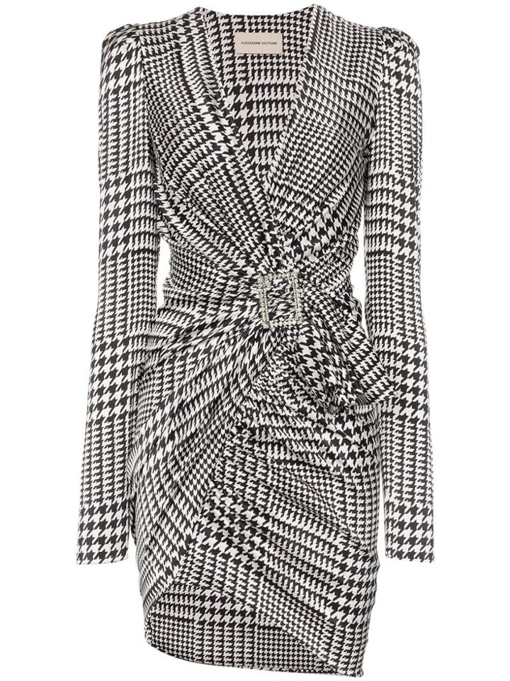 Alexandre Vauthier Alex Vauth V Nck Ls Drs Min W Wst Bckl A - Black