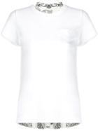 Sacai Bandana Print T-shirt - White
