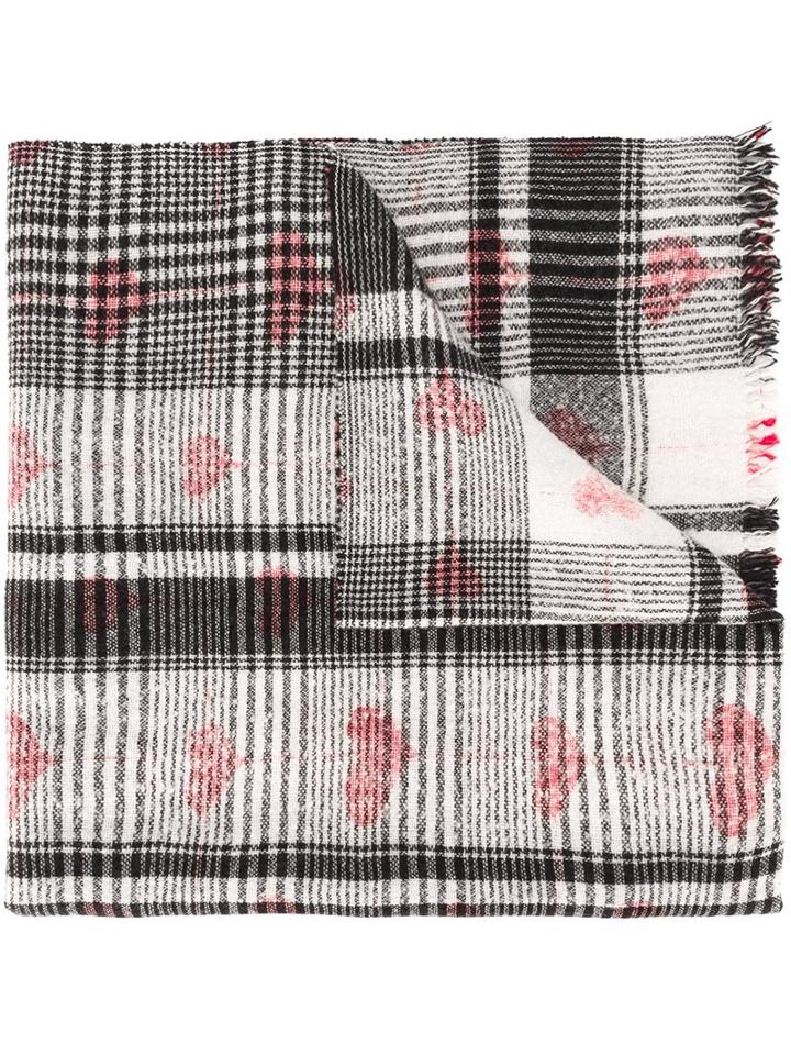 Faliero Sarti Printed Heart Scarf