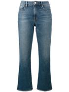 Frame Denim Le Crop Mini Boot Jeans - Blue