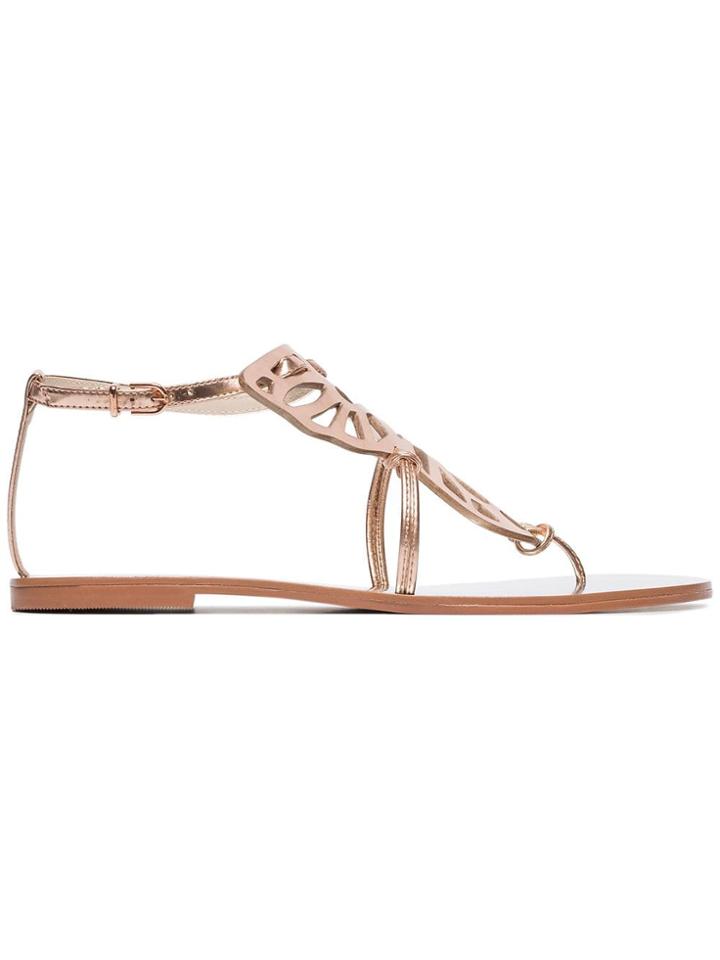 Sophia Webster Bibi Butterfly Sandals - Nude & Neutrals