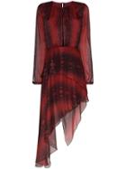 Amiri Amir Cn Ls Drs Kl W Asym Hem Pythn Prnt - Red