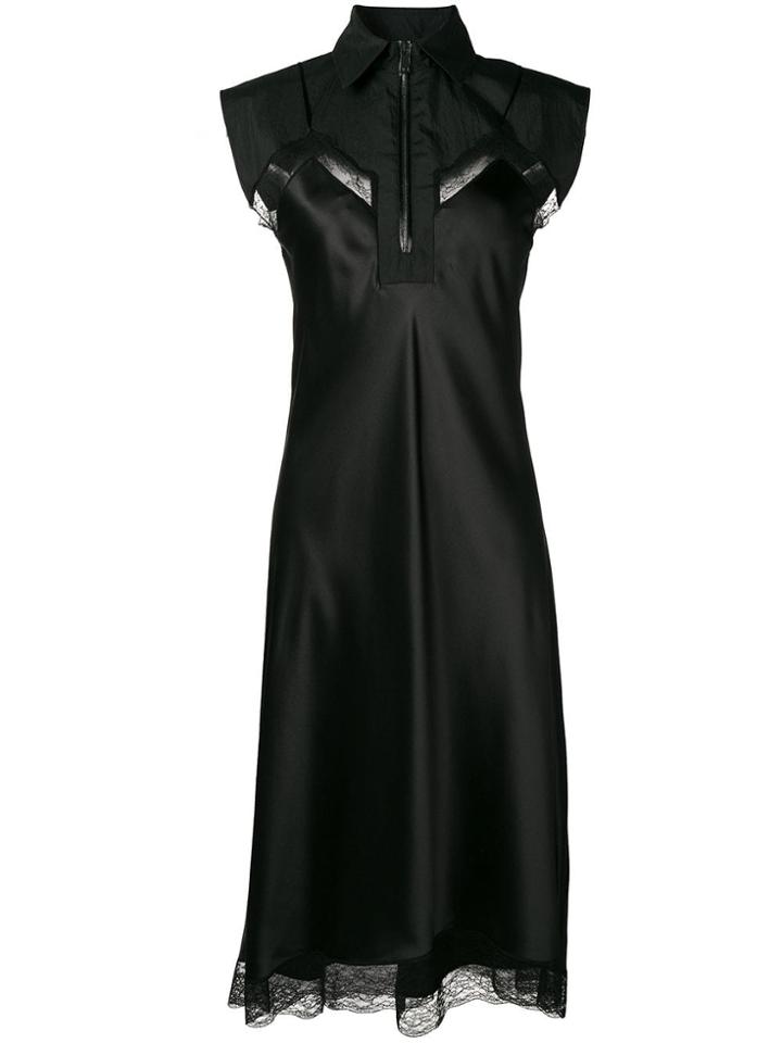 Maison Margiela Structured Lace Dress - Black