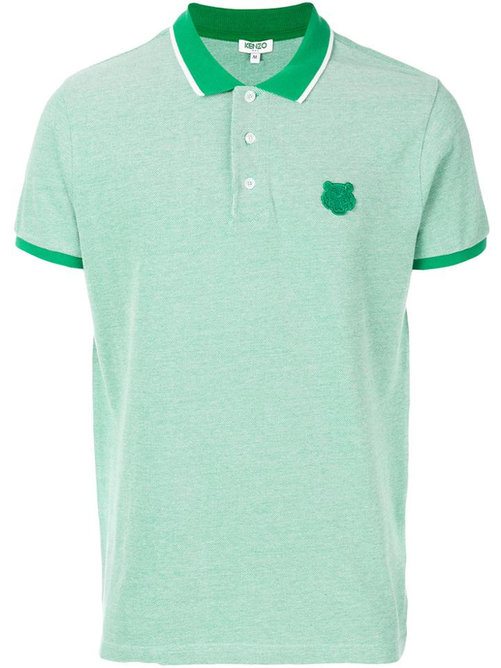 Kenzo Tiger Polo Shirt - Green