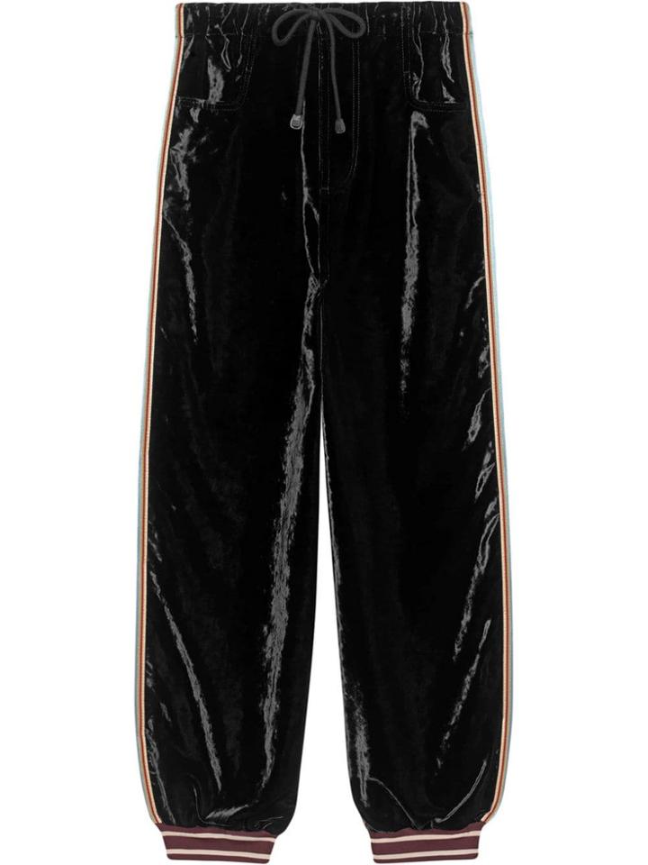 Gucci Bi-material Jogging Pant - Black