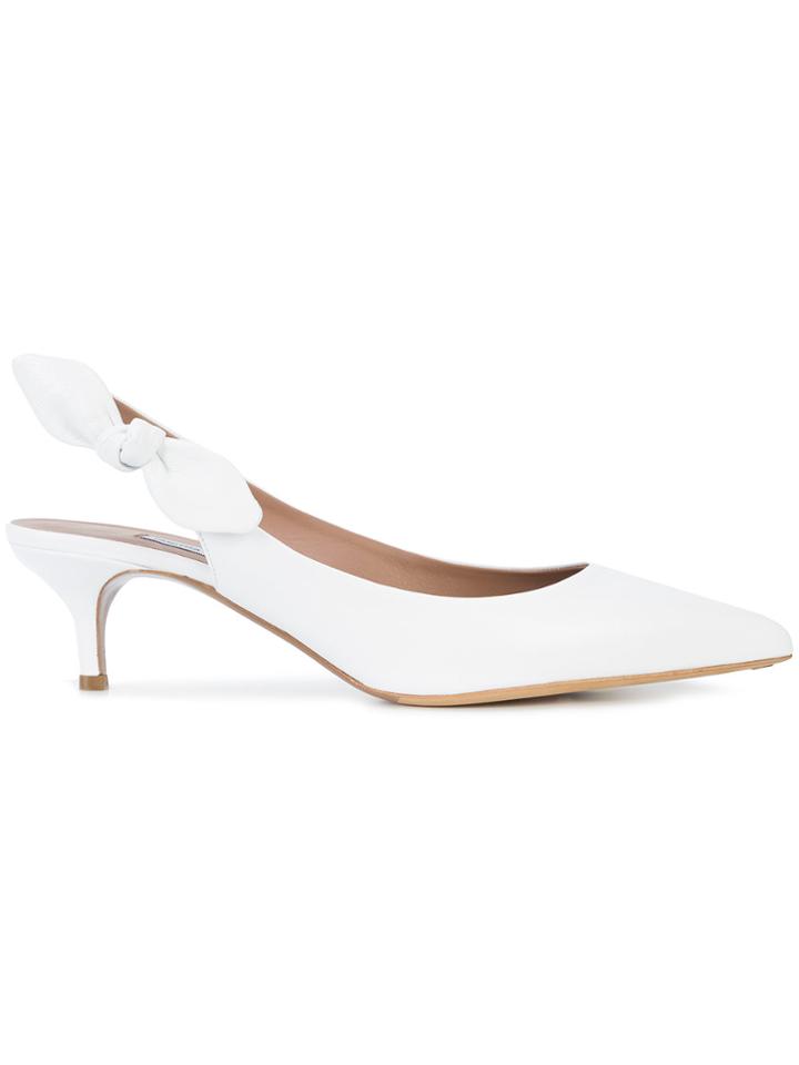 Tabitha Simmons Rise Slingback Pumps - White