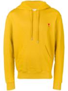 Ami Alexandre Mattiussi Ami De Caur Hoodie - Yellow