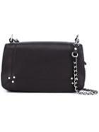 Jérôme Dreyfuss Small Flap Shoulder Bag, Women's, Black