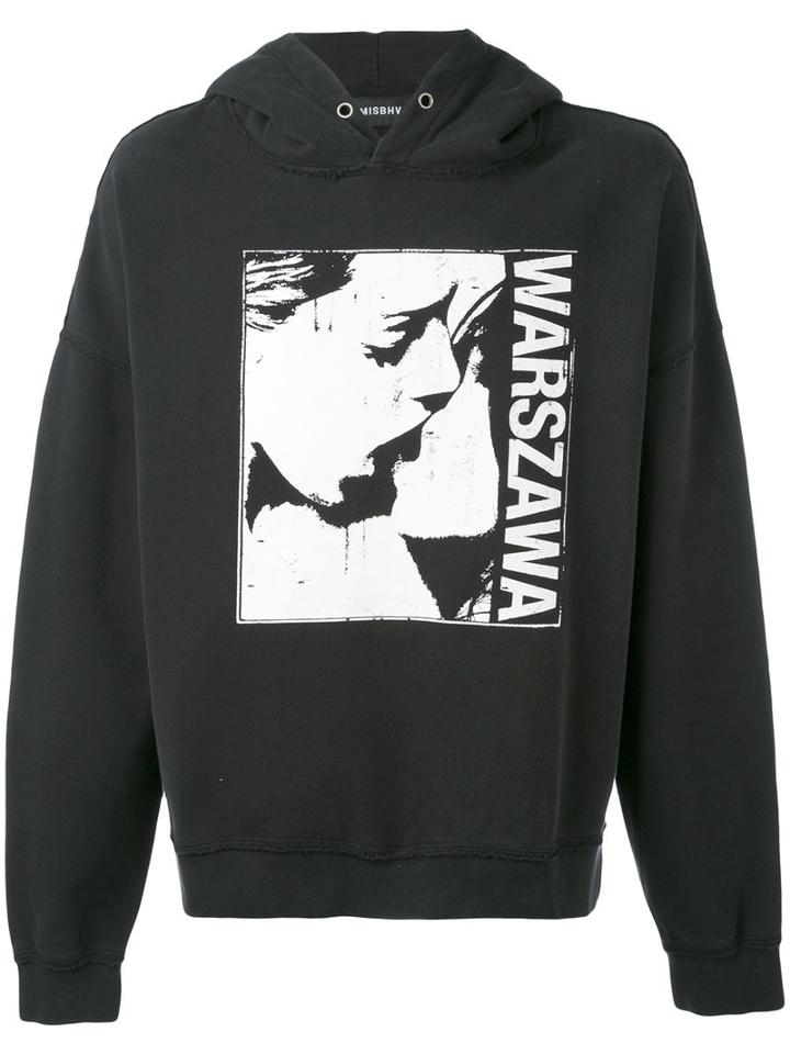 Misbhv - 'warszawa' Sweatshirt - Men - Cotton/polyamide - L, Black, Cotton/polyamide