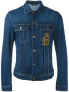 Dolce & Gabbana Embroidered Patch Denim Jacket