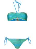 Missoni Mare Embroidered Bikini Set - Blue
