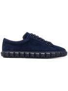 Stuart Weitzman Embellished Sole Sneakers - Blue