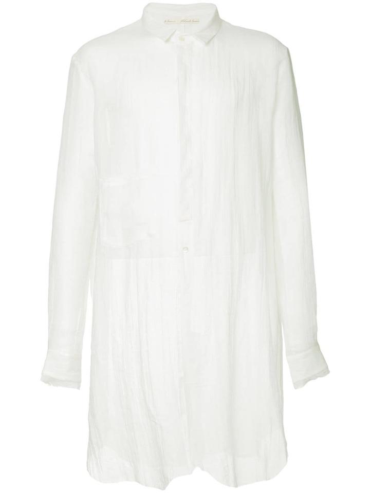Aleksandr Manamïs Long-line Shirt - Unavailable