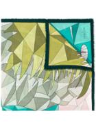 Cha Val Milano Flamingo Motif - Green