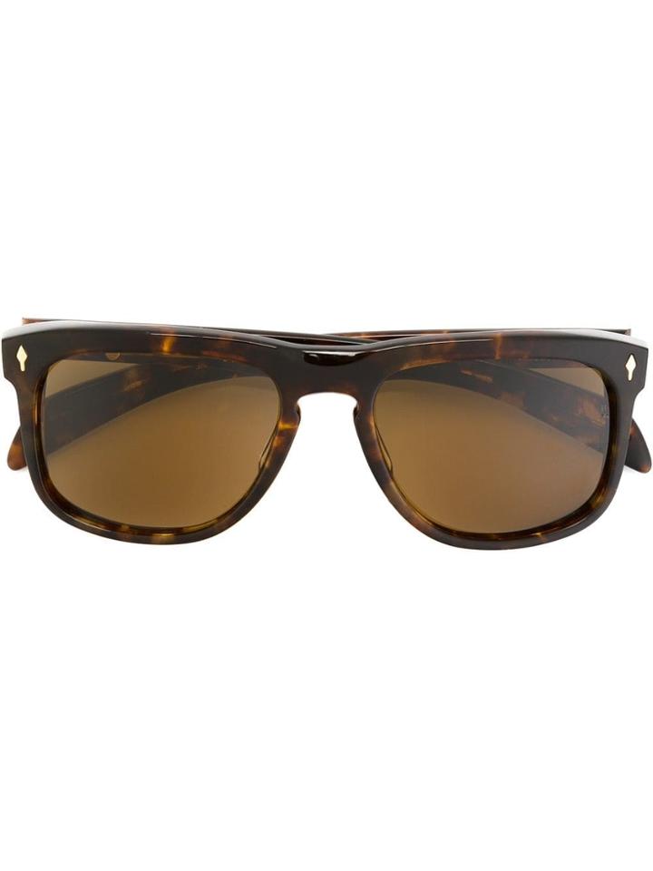 Jacques Marie Mage 'wesley' Sunglasses - Yellow