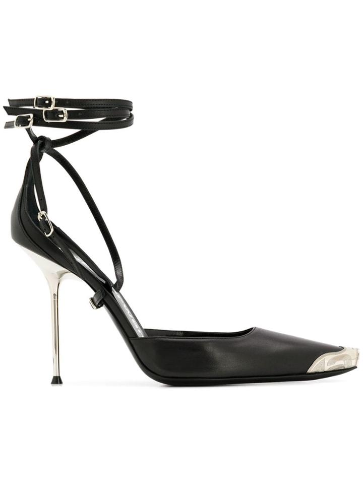 Alexander Wang Selena Ankle Strap Pumps - Black