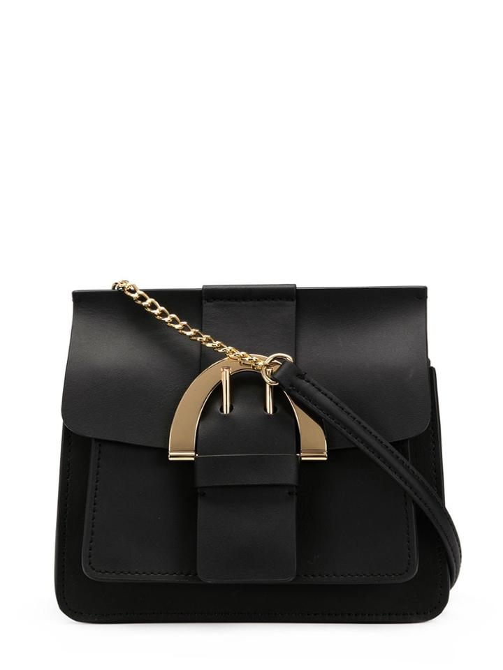 Zac Zac Posen Biba Buckle Crossbody Bag - Black