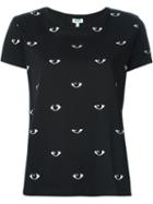 Kenzo 'eyes' T-shirt, Women's, Size: Medium, Black, Cotton