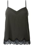 Theory Scalloped Hem Blouse