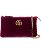 Gucci Gg Marmont Mini Bag - Purple