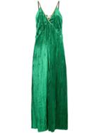 Forte Forte Loose Long Dress - Green
